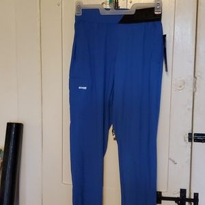 Grey's Anatomy EDGE nursing scrub pants XS blue